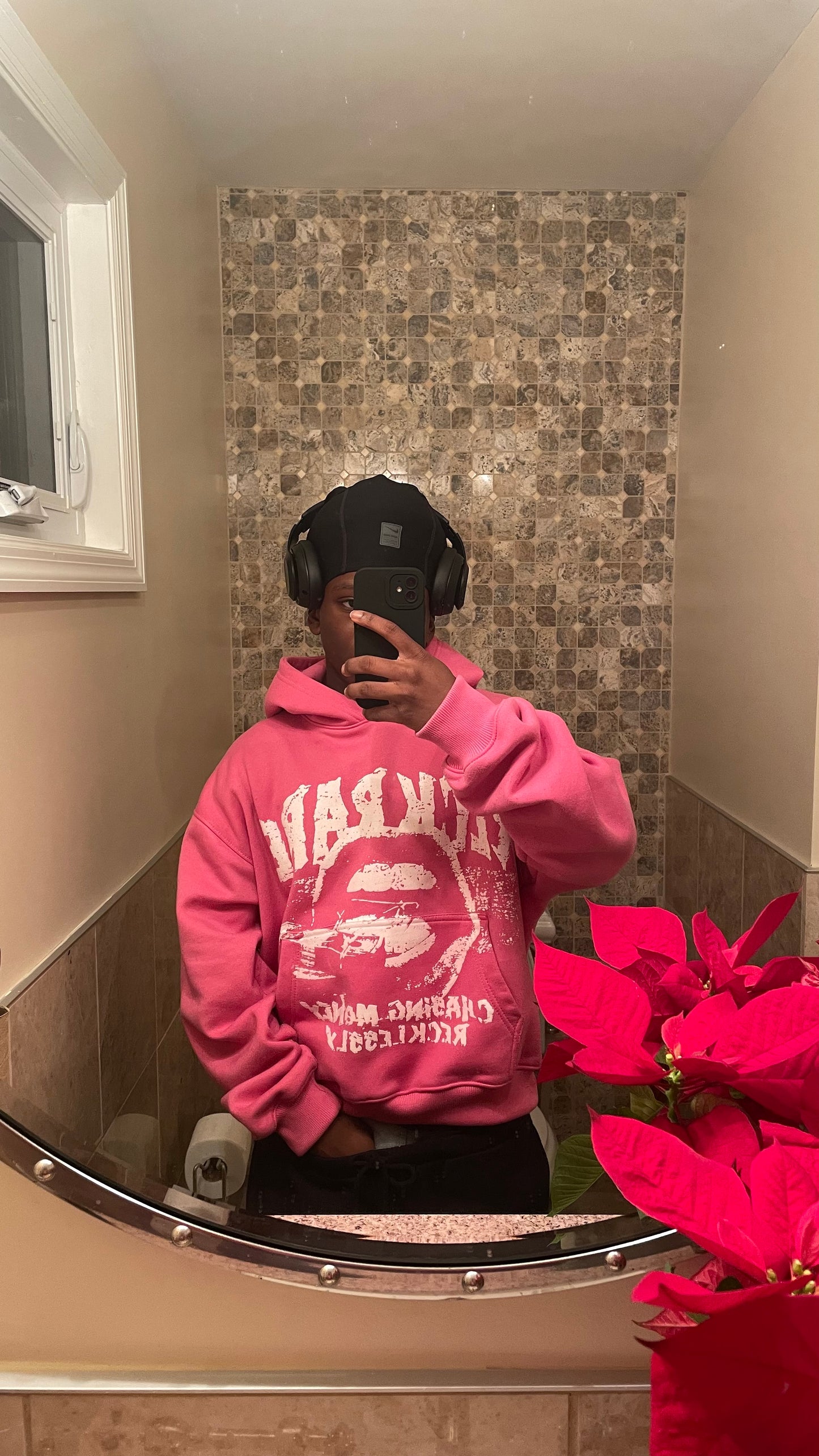 Money Chaser Hoodie (Pink)